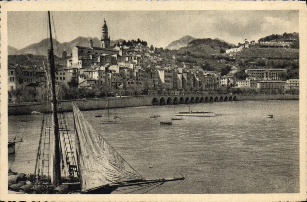 Menton — Die Altstadt — Verlag Loel, Nr. 3476 - Vorderseite