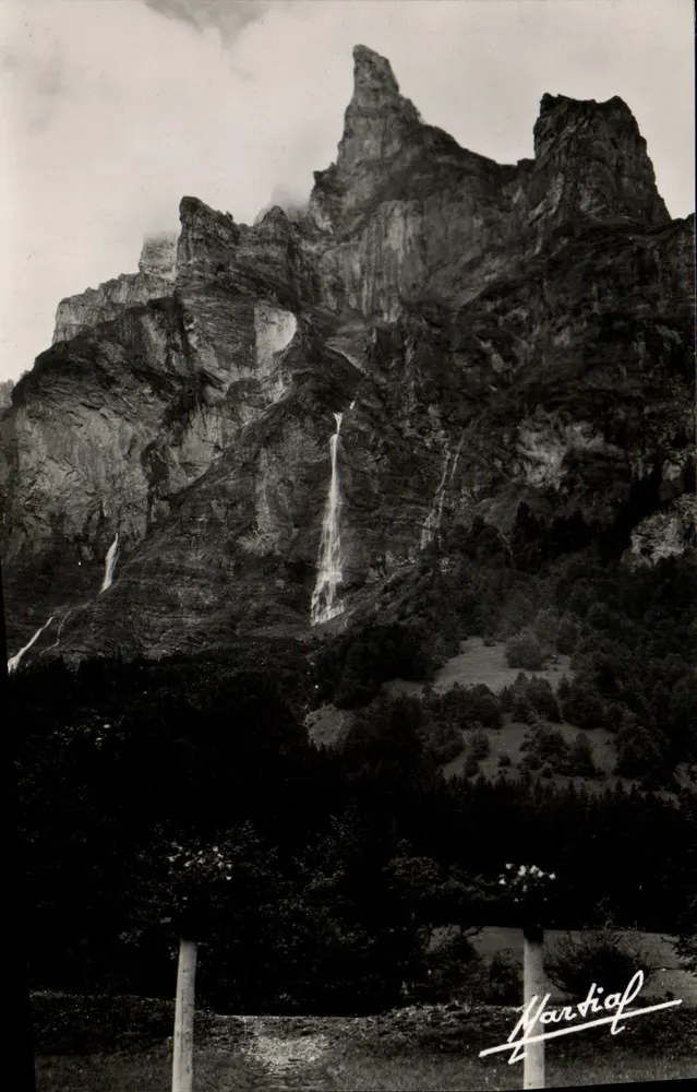 Fer à Cheval — Cascade de la Méridienne — Cliché Martial Girard (Haute-Savoie) - Vorderseite