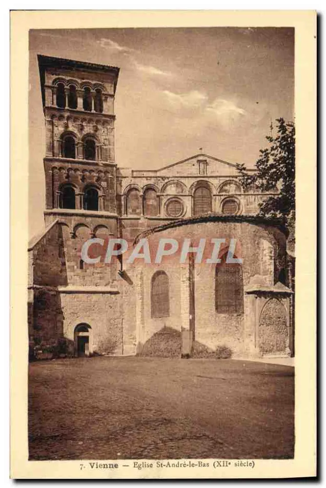 Viena — Igreja de São André-le-Bas (século XII) - Frente