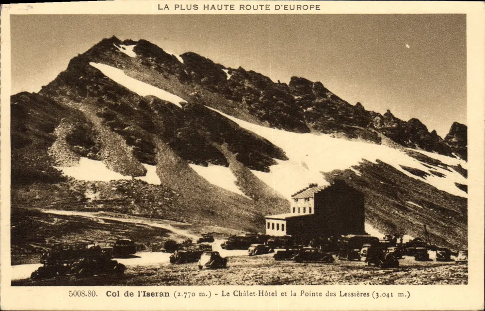 Col de l'Iseran — Die höchste Straße Europas — P. Rond Propriétaire - Vorderseite