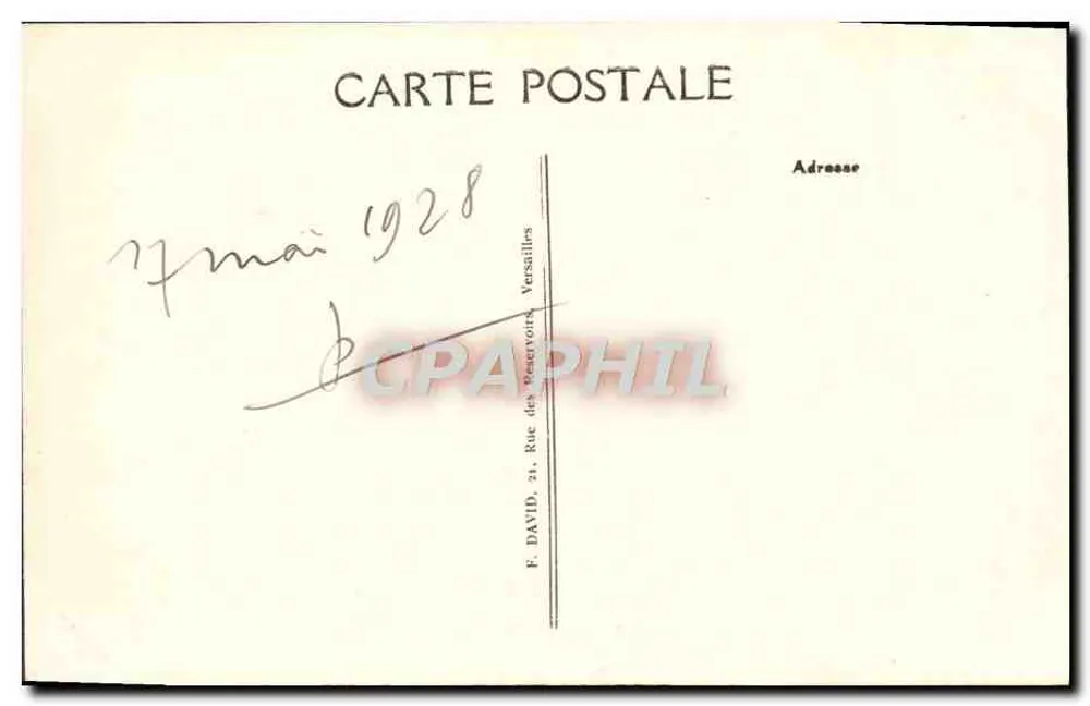 Wald von Fontainebleau — Mare aux Fées — n°69 - Rückseite