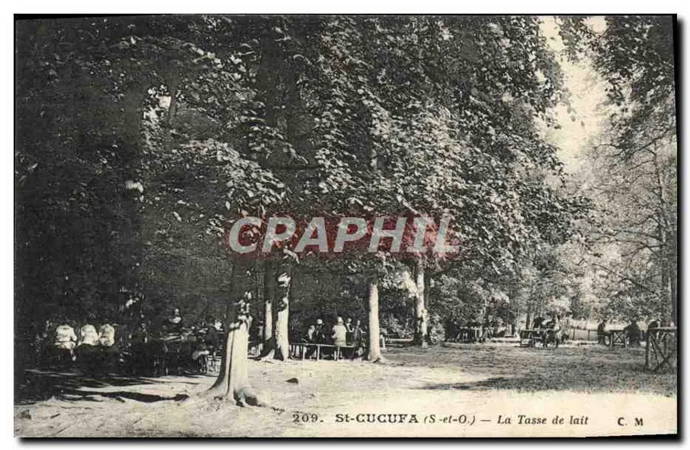 St-Cucufa (S.-et-O.) — A Xícara de Leite — C.M. n°209 - Frente