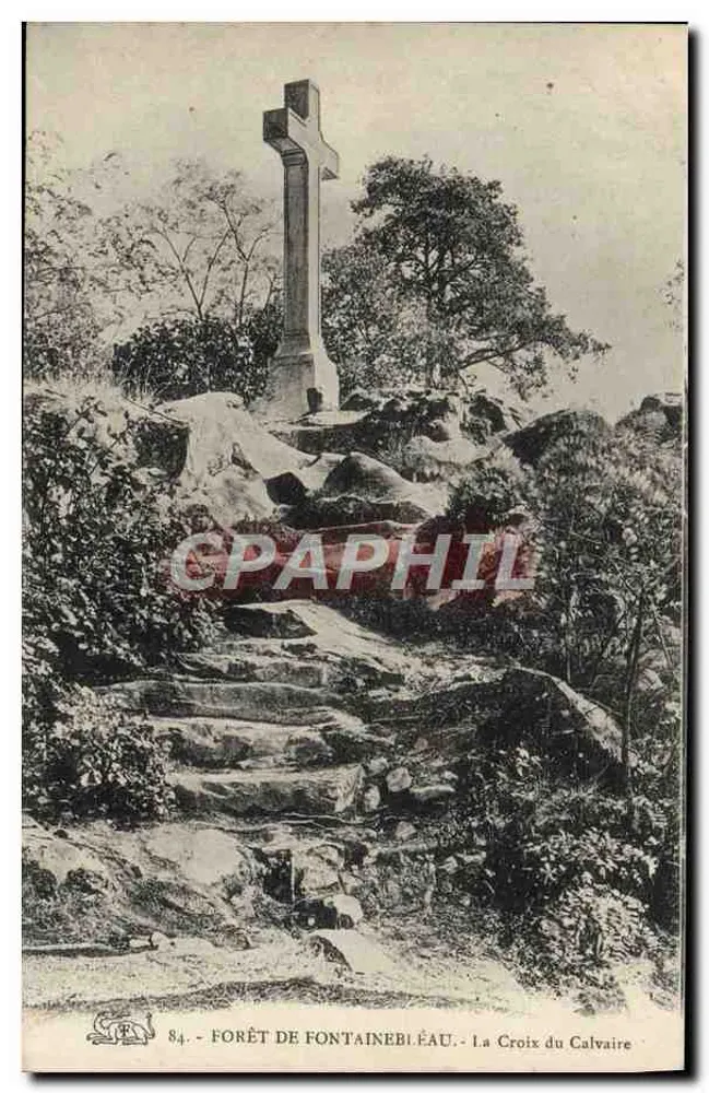 Forêt de Fontainebleau - La Croix du Calvaire - Vorderseite