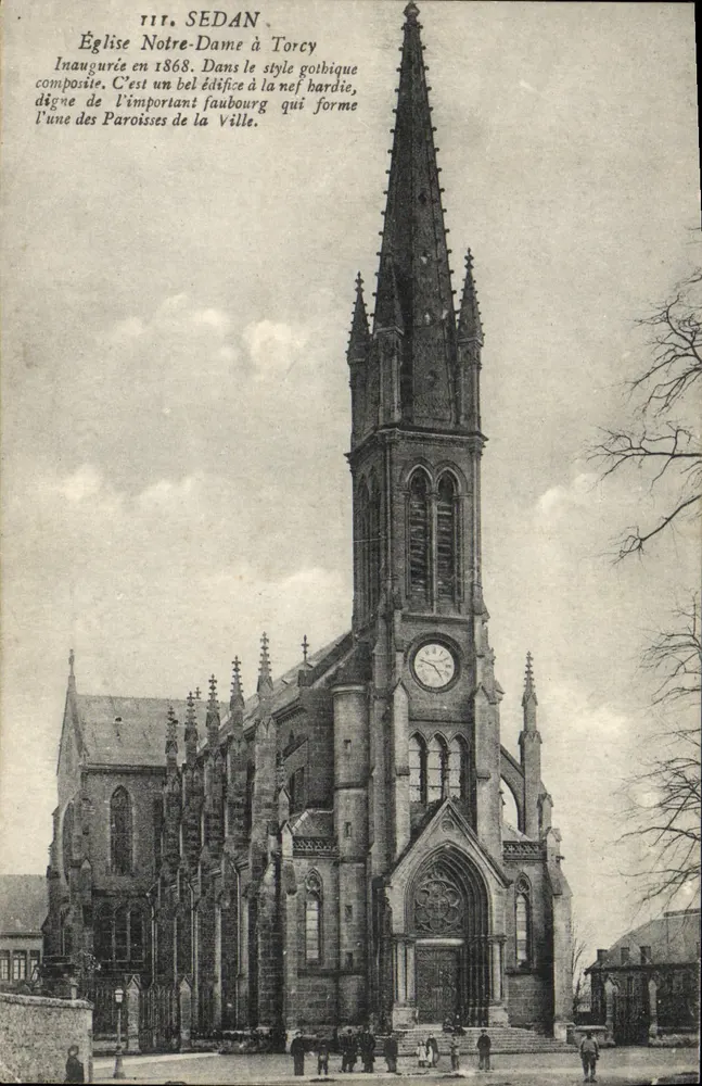 Igreja de Nossa Senhora de Torcy — Sedan — editor desconhecido, número de série não visível - Frente