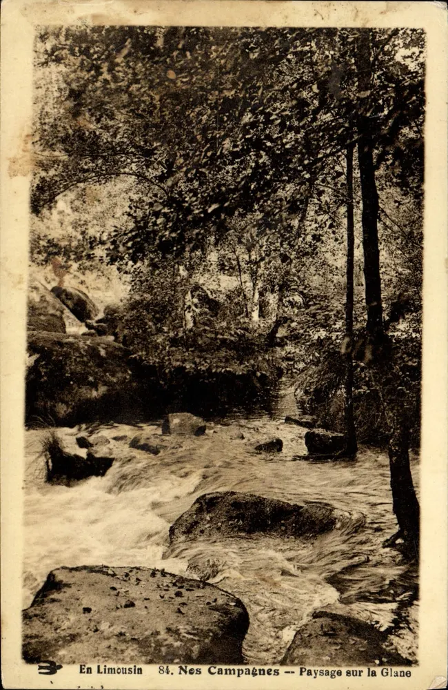 Landschaft am Glane — In Limousin — 84. Nos Campagnes - Vorderseite