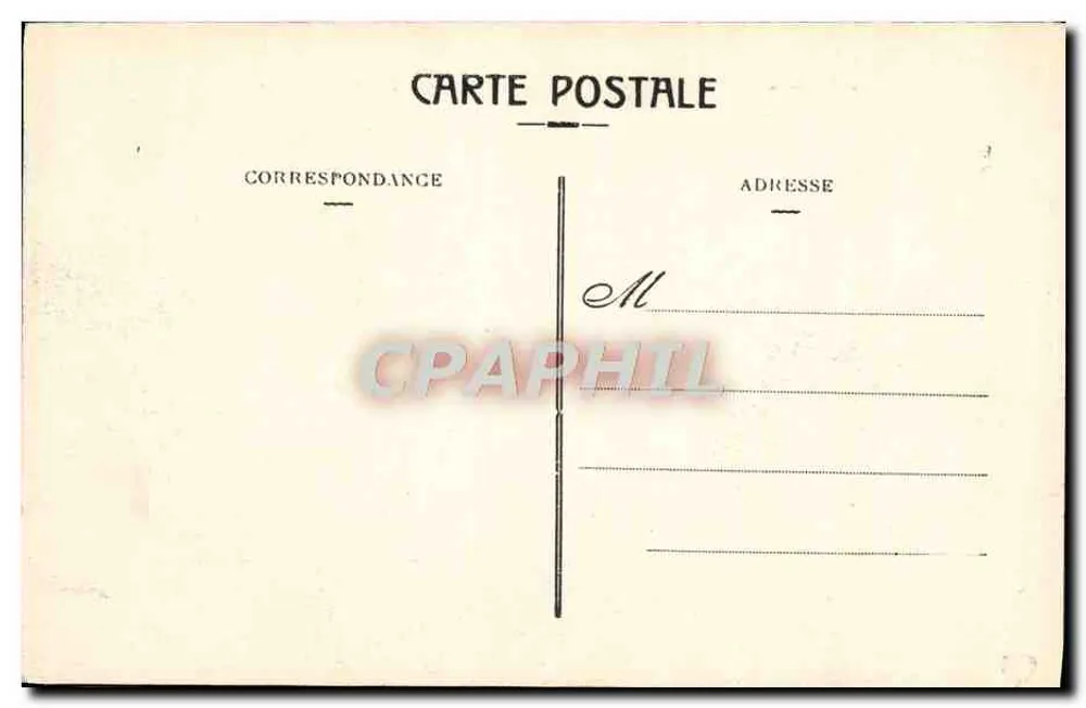 Pittoreske Auvergne — See Pavin, allgemeiner Blick vom Puy de Montchal — Nummer 917 - Rückseite