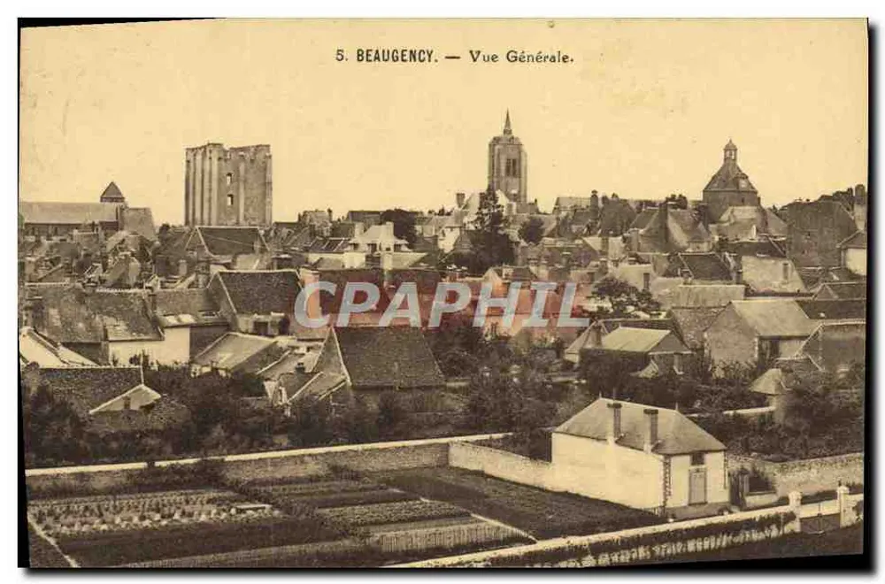 Beaugency — Vista Geral — G. Ginestet, editor - Frente