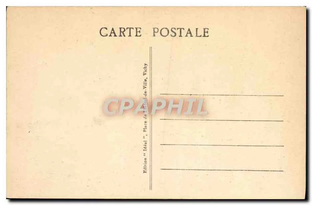 Pontaumur — La Sioule und die Elektrizitätsfabrik — L'Auvergne Pittoresque - Rückseite