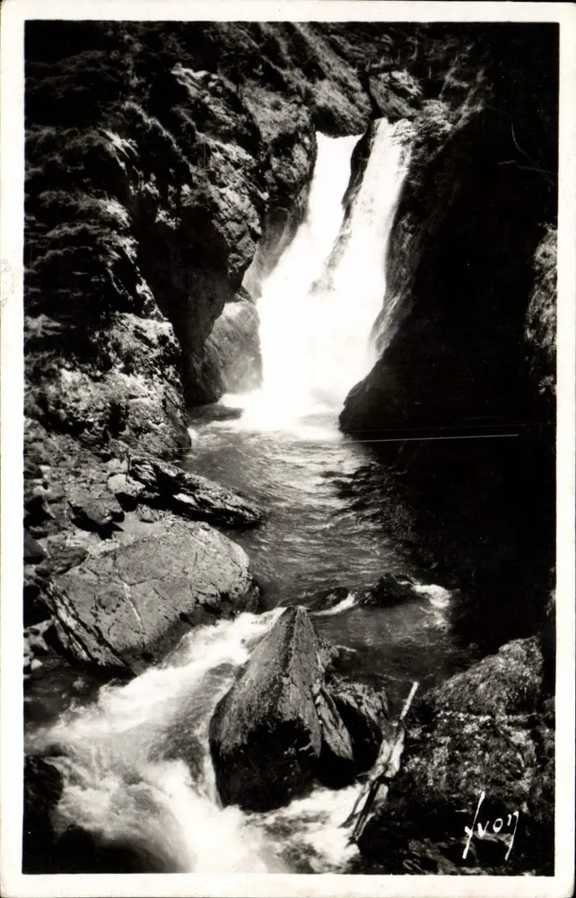 Gorges da Diosaz — Cachoeira do Falcão — Les Éditions d'Art 'YVOY' - Frente