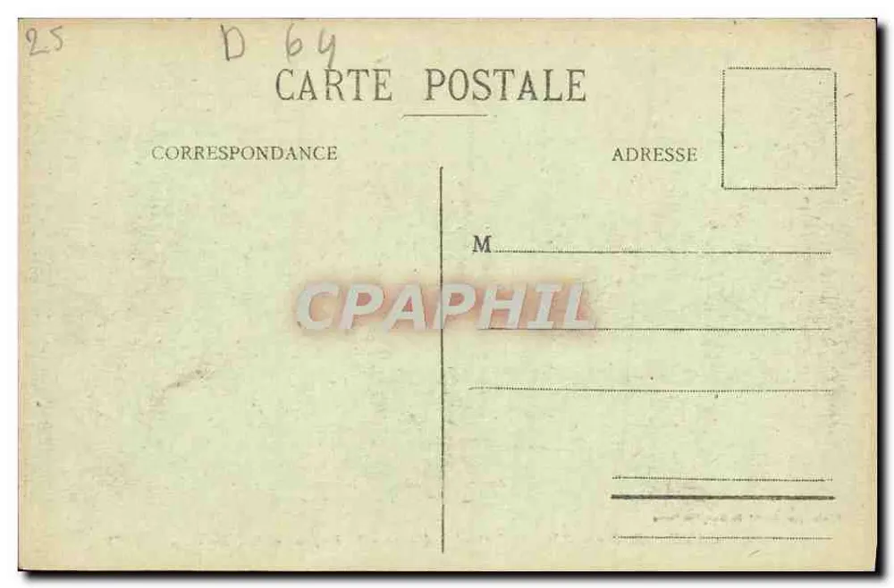 Cambo (B.-Pyr.) - Maison Rosstand in Arnaga - Das Pavillon und das Wasserbecken - Marcel Dihay, Bordeaux - Rückseite