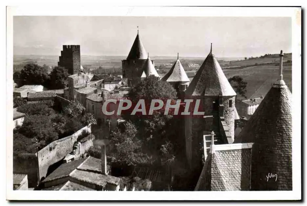 Carcassonne — Interior da Cidade — Edições de Arte « La Douce France » - Frente