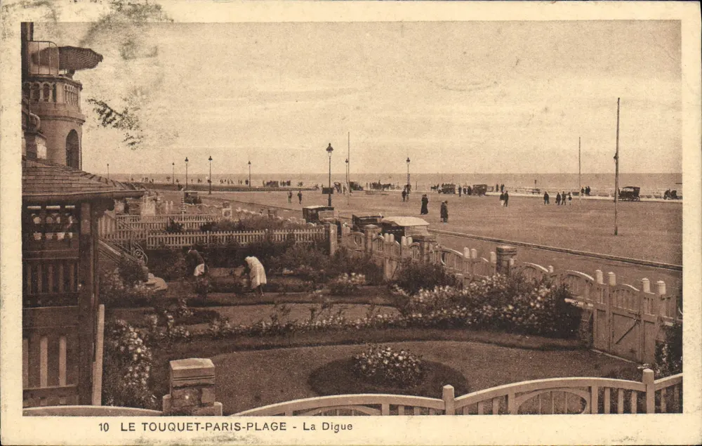 Le Touquet-Paris-Plage - A Digue — editor especializado, n°10 - Frente
