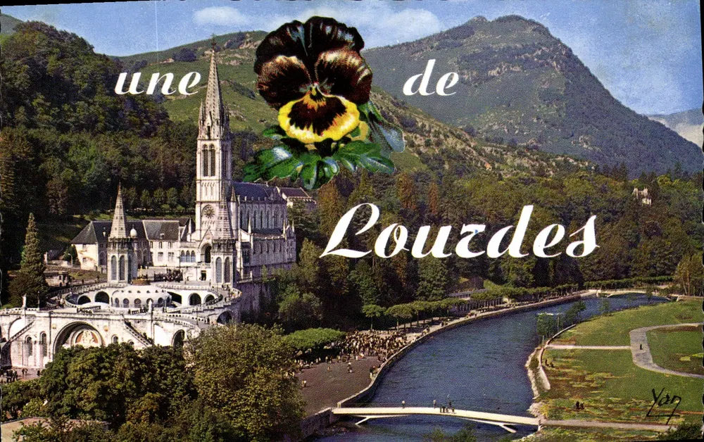 Lourdes — uma pâquerette de Lourdes — editor YANP, n°25 - Frente