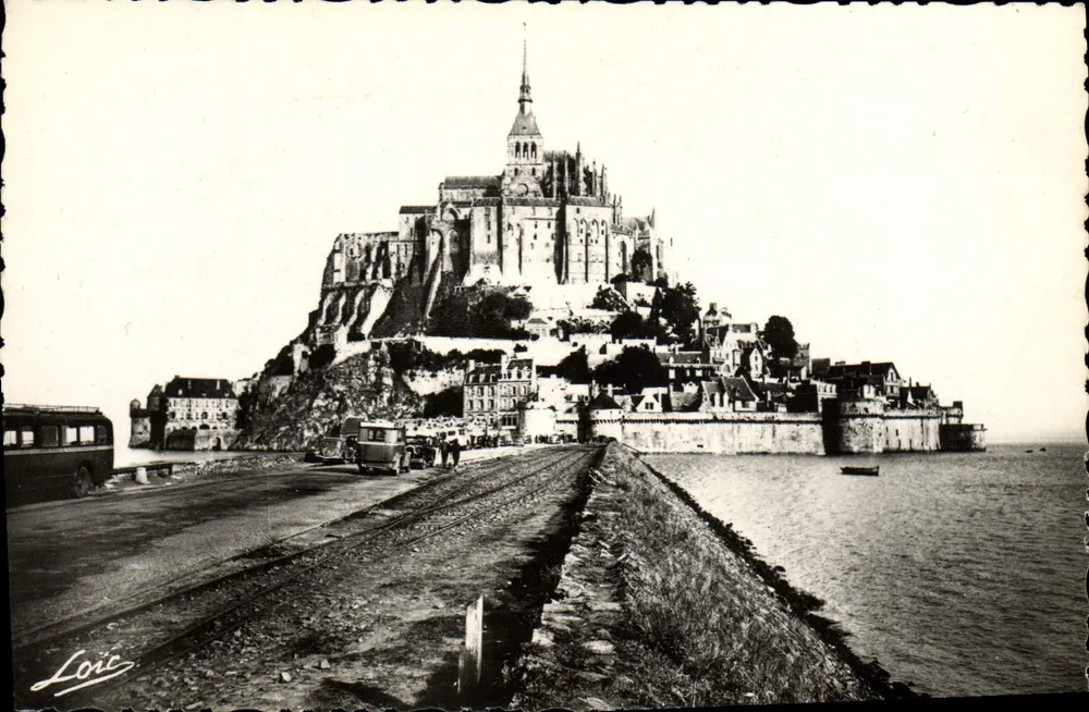 Monte Saint-Michel — Lado Sul — Edição Loïc, n°168 - Frente