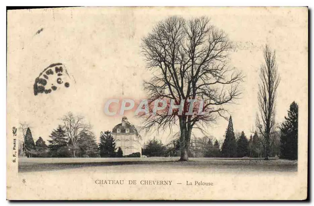 Castelo de Cheverny — La Pelouse — B.F. Paris n°8 - Frente