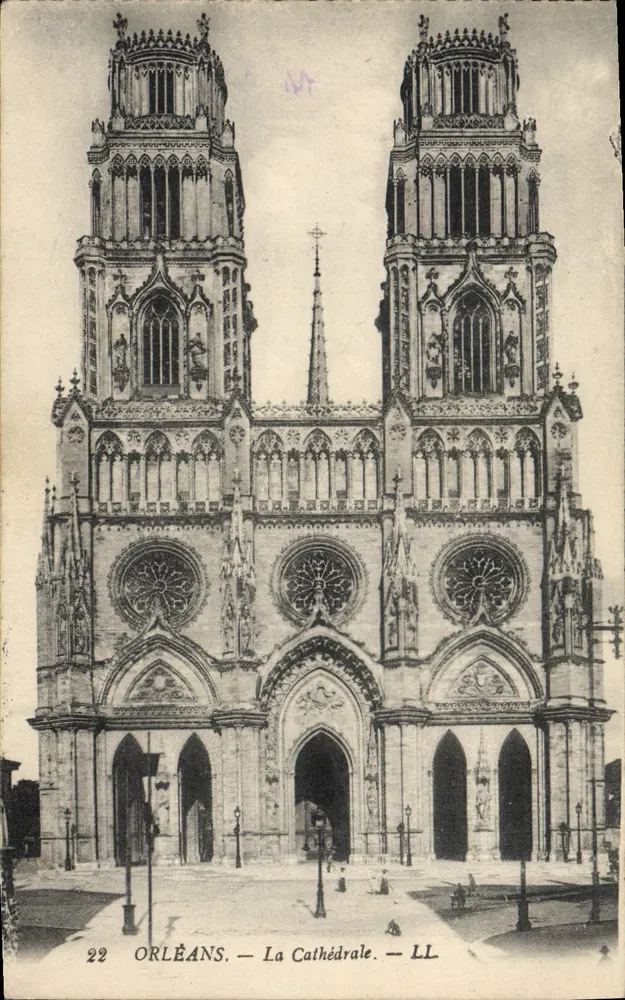 Orléans — A Catedral — LL - Frente