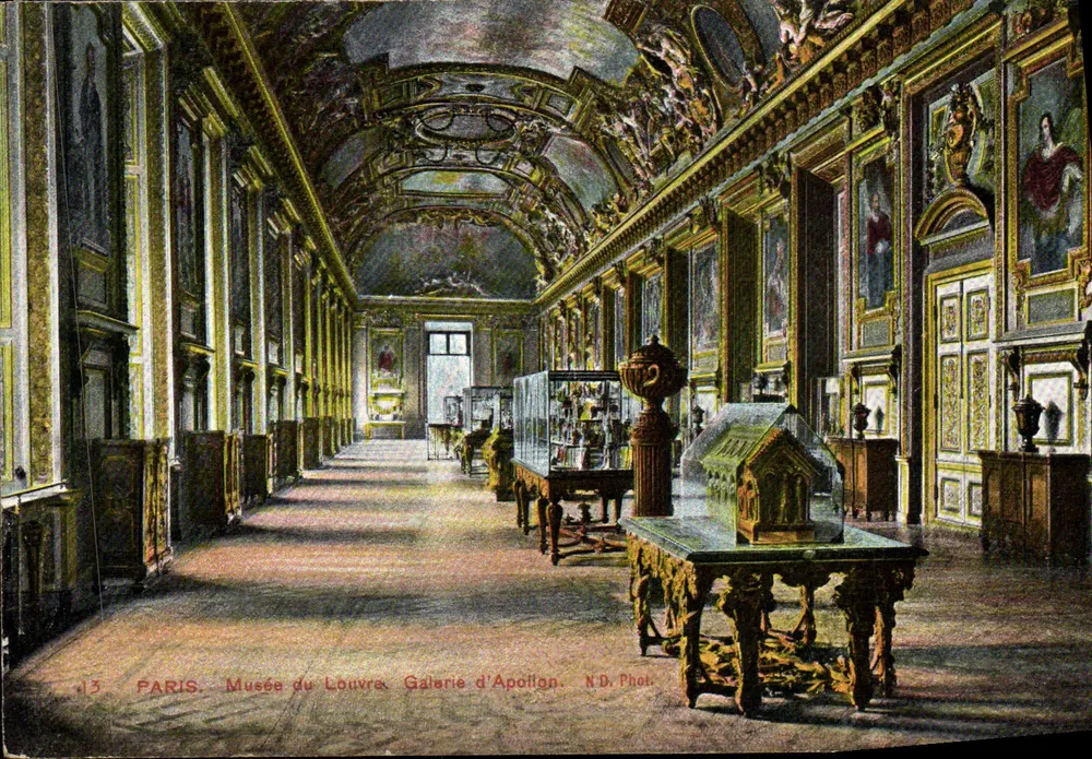 Paris - Musée du Louvre - Galerie d'Apoillon — N.D. Phot. n°13 - Vorderseite