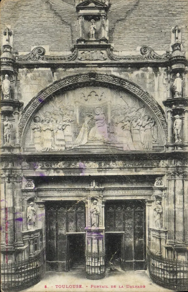 Toulouse - Portal da Dalhade — editor não identificado, n°5 - Frente