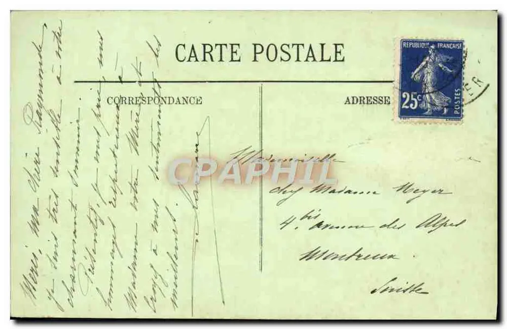 Der Bois de Vincennes — Tête du Lac Daumesnil — LL n°98 - Rückseite