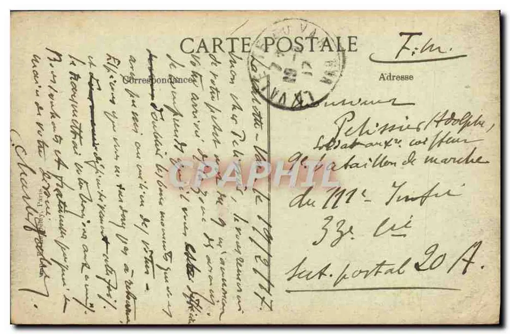 Toulon — Anse Magaud — BLD, n° 259 - Verso
