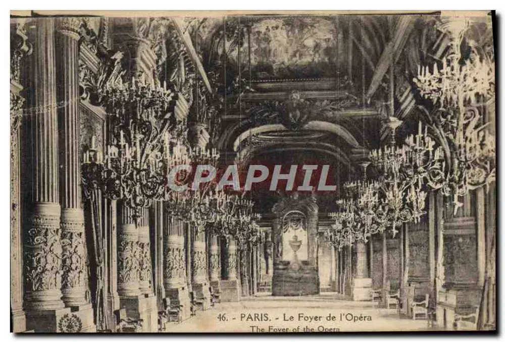PARIS - O Foyer da Ópera — 46. Editor não visível - Frente