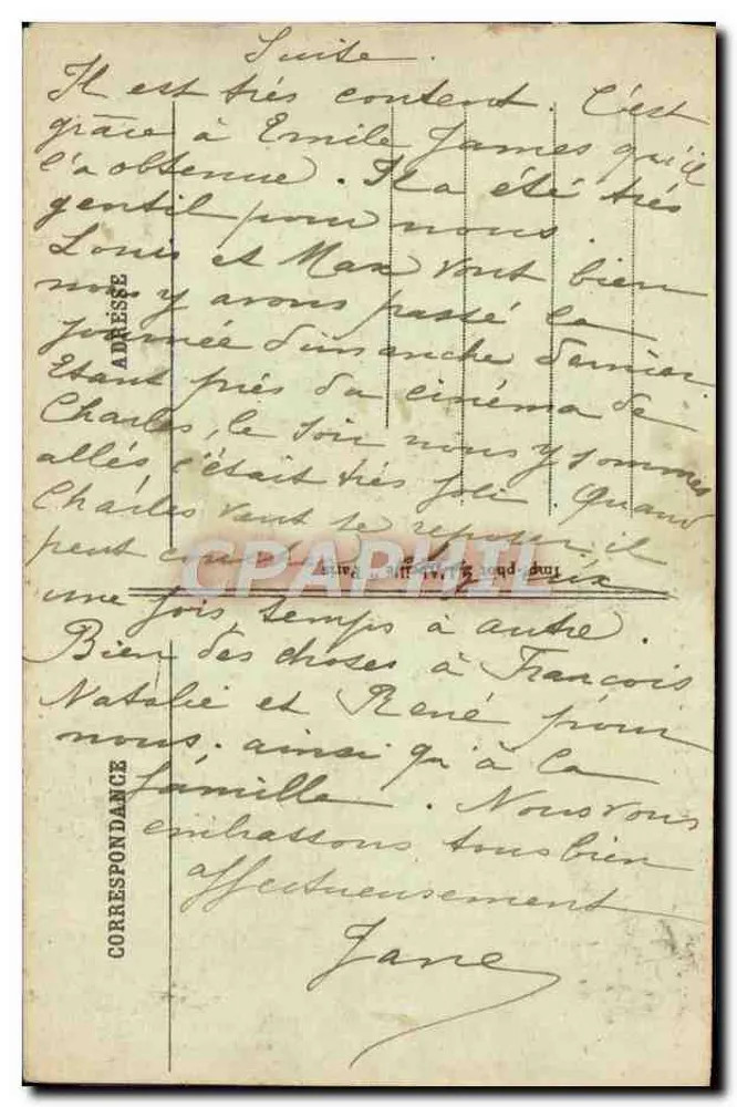 PARIS - O Foyer da Ópera — 46. Editor não visível - Verso