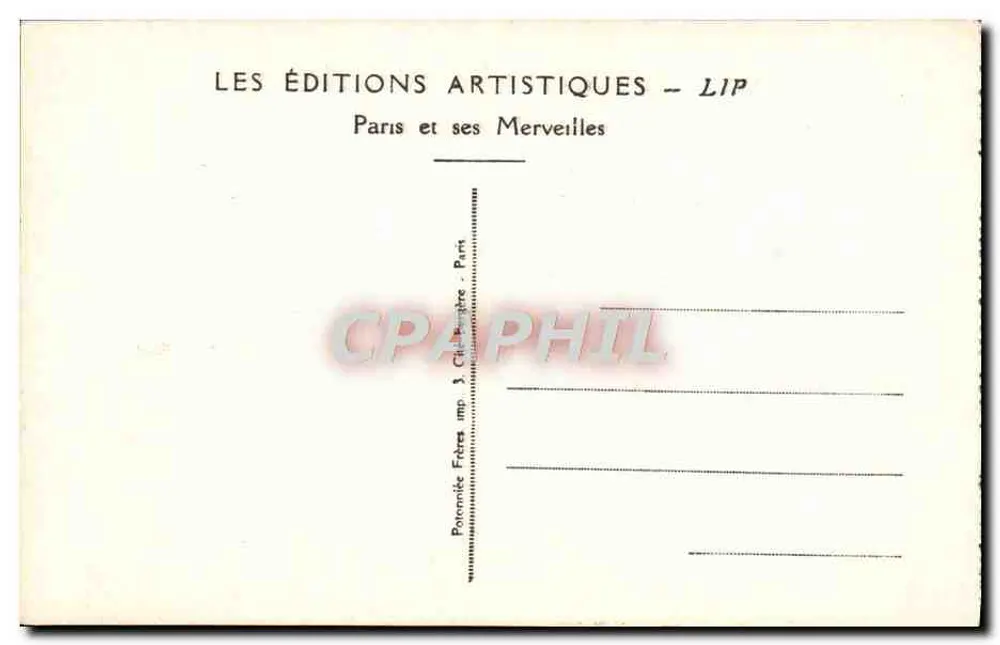 Vercingétorix — estátua no Panthéon — por SEGOFFIN — editor LIP - Verso