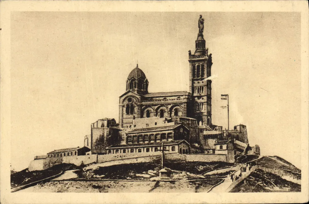 Marseille — Notre-Dame de la Garde — Éditeur : Éditions de la Basilique - Frente
