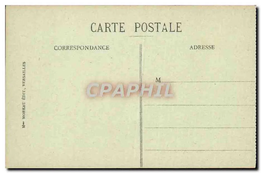 Versailles - O Parque - A Colunata ; no meio "O Rapto de Proserpina por Plutão, Deus dos Infernos" (de Girardon) - Verso