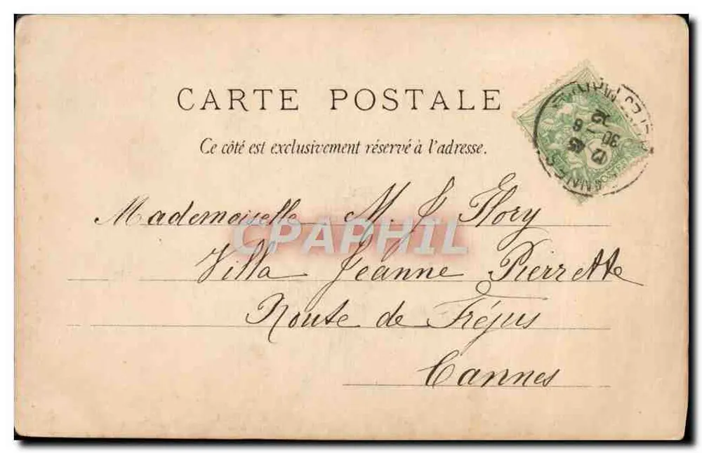 L'Angelus — Recordações — B. Surven, impr. édit. Toulouse, Paris, S. 2.213 - Verso