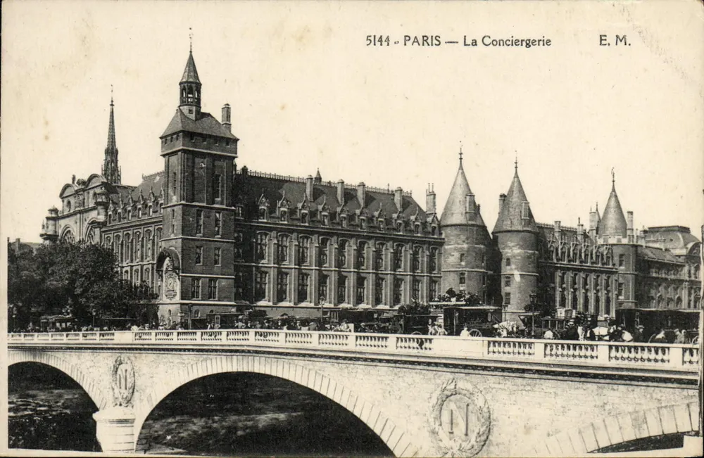 Paris — A Conciergerie — E.M. n°5144 - Frente