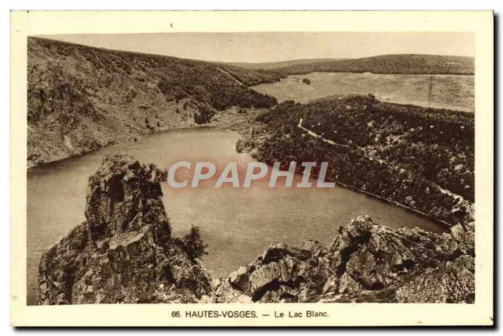 O Lago Branco — Altos da Vosges — 66 - Frente