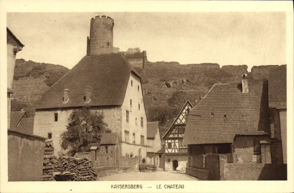 Kaysersberg — O Castelo — Braun & Cie, Dornach - Frente
