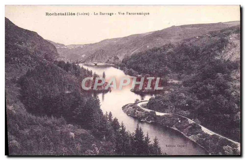 Rochetaillées (Loire) - Het Kolk - Panoramische Uitzicht — Algemene Uitgave - Voorkant