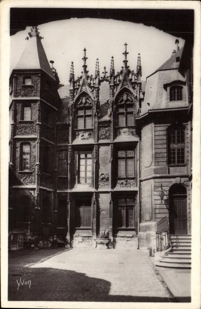Hotel do Bourgtheroulde — Rouen — Edição de Arte YVON - Frente