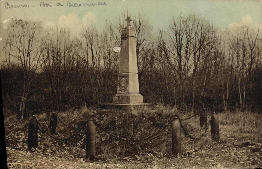 Bois de Beaumaras — Denkmal des Bois de Beaumaras — G. Graff et Lambert, Reims - Vorderseite