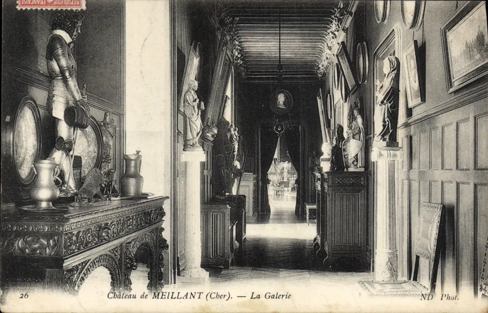 Schloss MEILLANT (Cher) — Die Galerie — ND Fotografie - Vorderseite