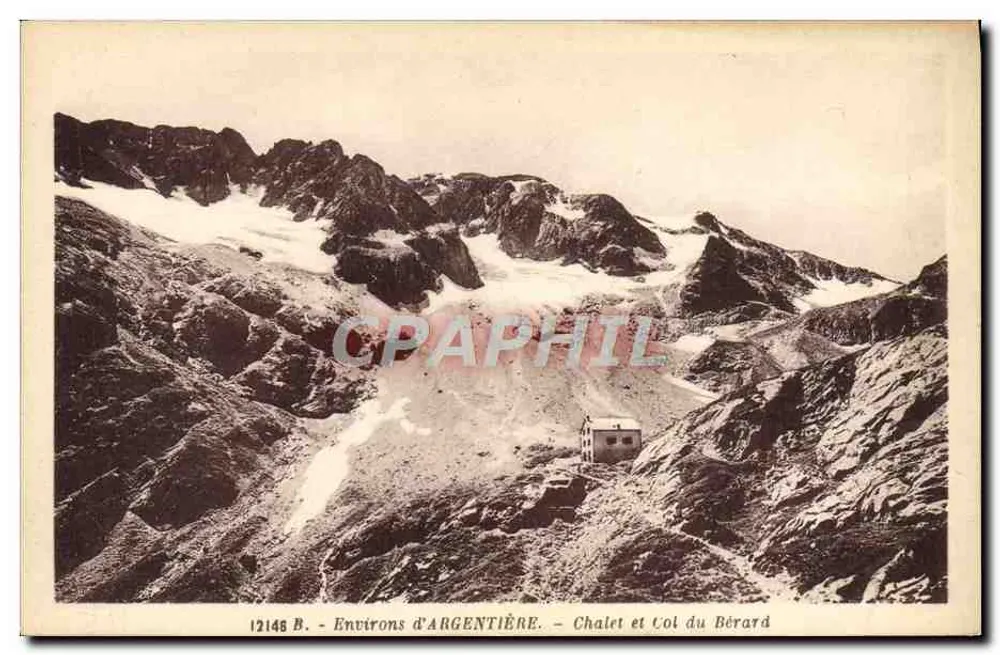 Ao redor de Argentière — Chalet e Col du Bérard — Edição Urban - Argentière - Frente