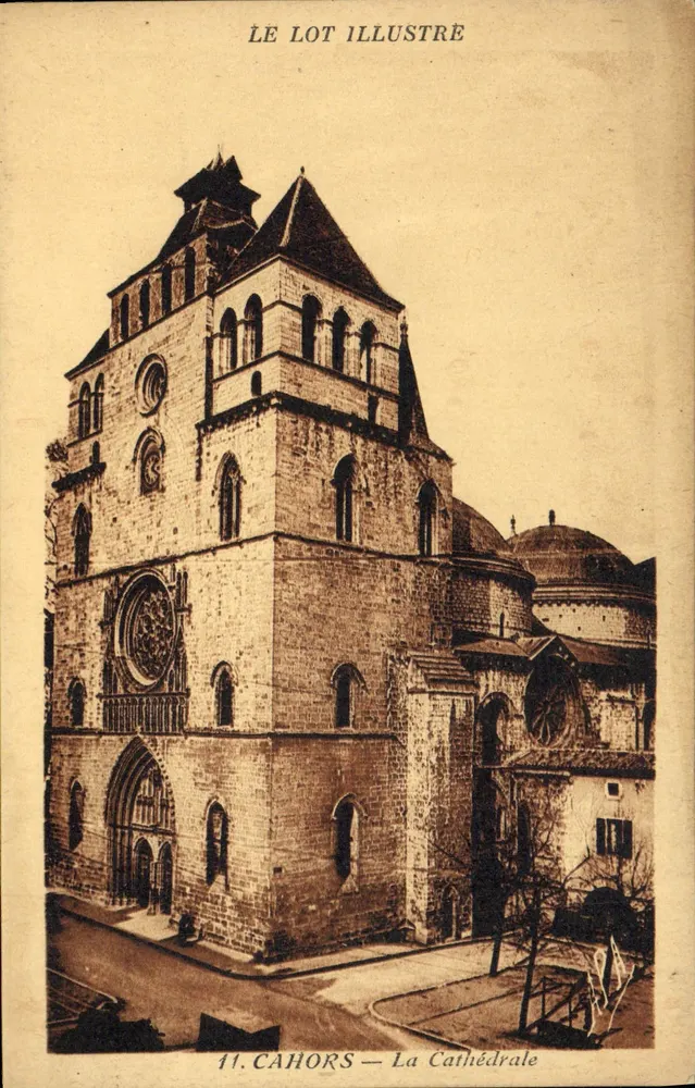 Cahors — A Catedral — Editor: Phototypie Tarnais-Foux - Albi - Frente