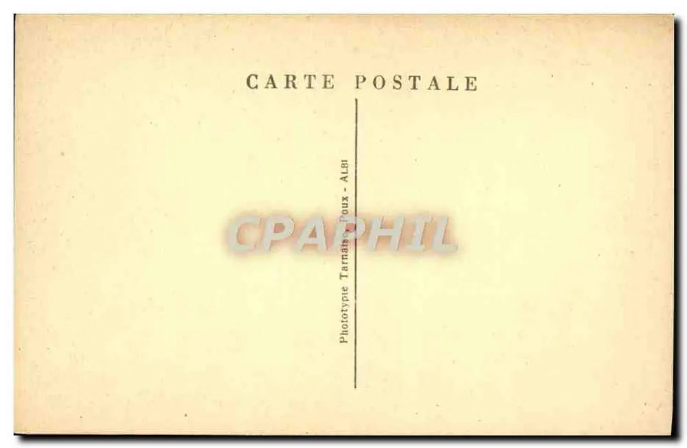 Cahors — A Catedral — Editor: Phototypie Tarnais-Foux - Albi - Verso