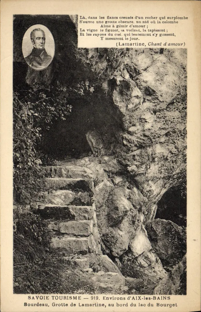 Lamartine-Höhle — Umgebung von Aix-les-Bains, Savoie — SAVOIE TOURISME n°919 - Vorderseite