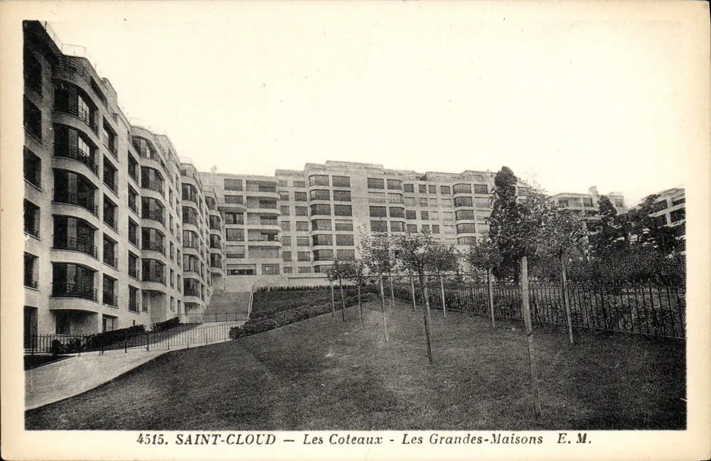 Saint-Cloud — Les Coteaux — Les Grandes-Maisons — E.M. - Frente