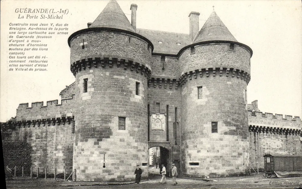 Guérande (L.-Inf) — A Porta São Miguel — Edição reservada - Frente