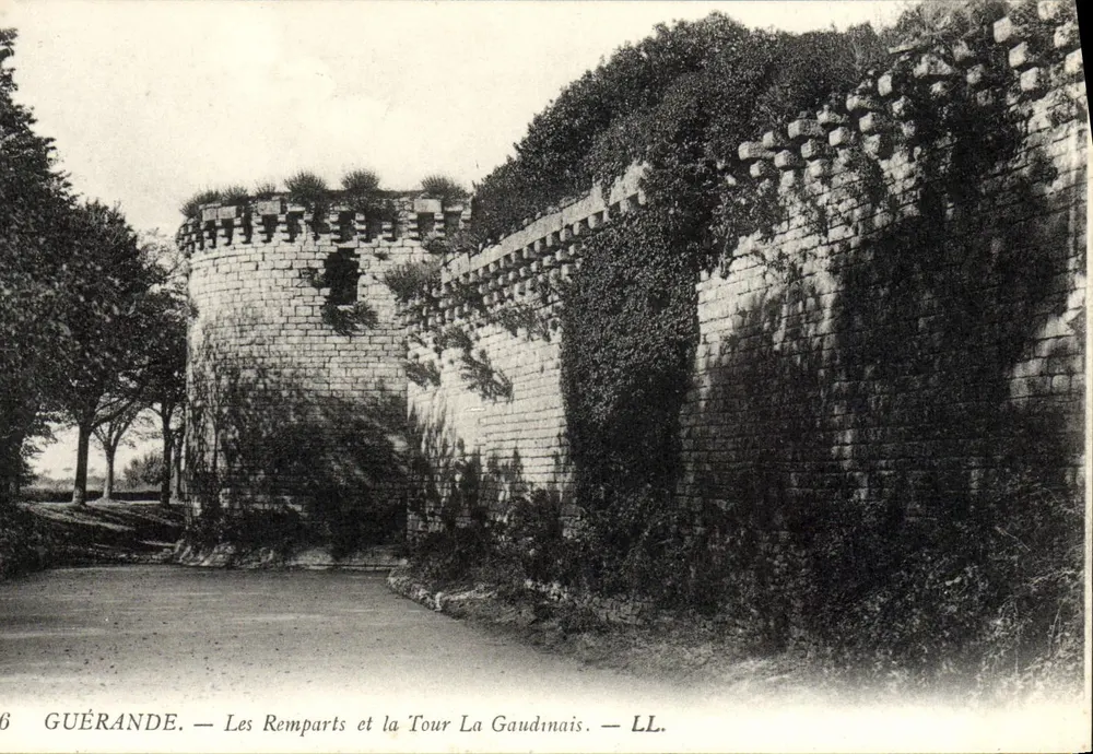 Guérande — Die Mauern und die Turm La Gaudinais — LL - Vorderseite