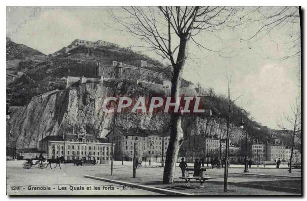 Grenoble - Os Quais e os fortes - E. R. - Frente