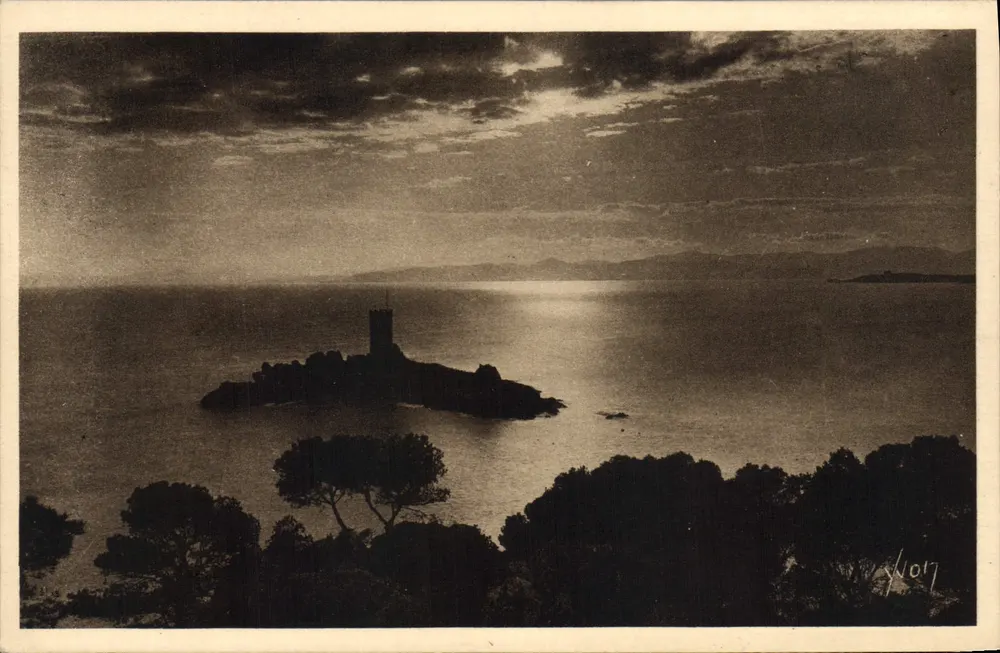 Insel der Sonnenuntergang — Saint-Raphaël-Agay (Var) — Les Éditions de VV.2a, Paris - Vorderseite