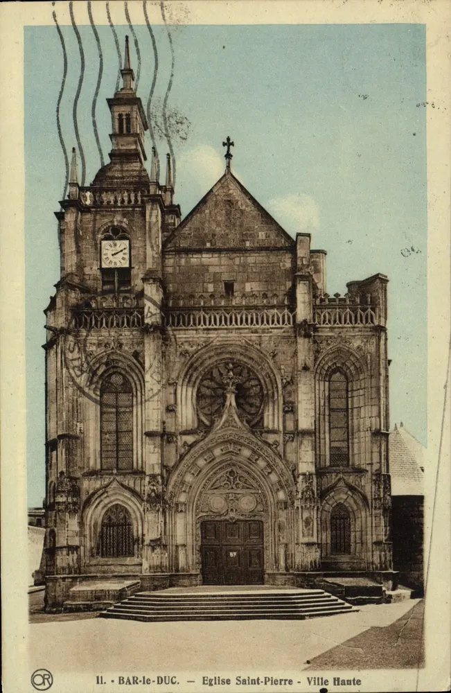 Bar-le-Duc — Kirche Saint-Pierre - Oberstadt — Künstlerische Ausgabe « OR » - Vorderseite