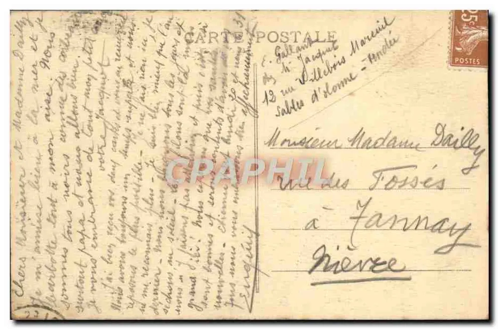 Les Sables-d'Olonne — Zum Teufelsloch — La Roche Pain de Sucre — Édition des Nouvelles Galeries - Rückseite