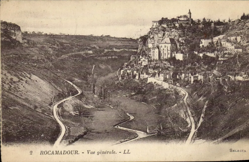 Rocamadour - Vista geral - LL - Selecta - Frente
