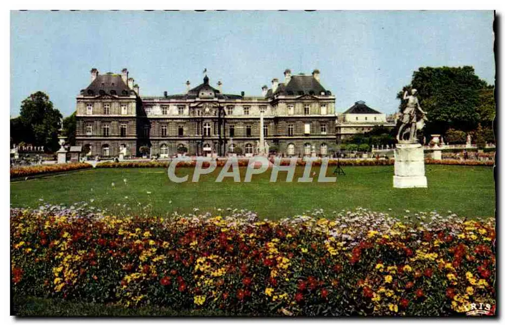 O Luxemburgo e os Jardins — Paris — Éditions Chantalm, Paris - Frente